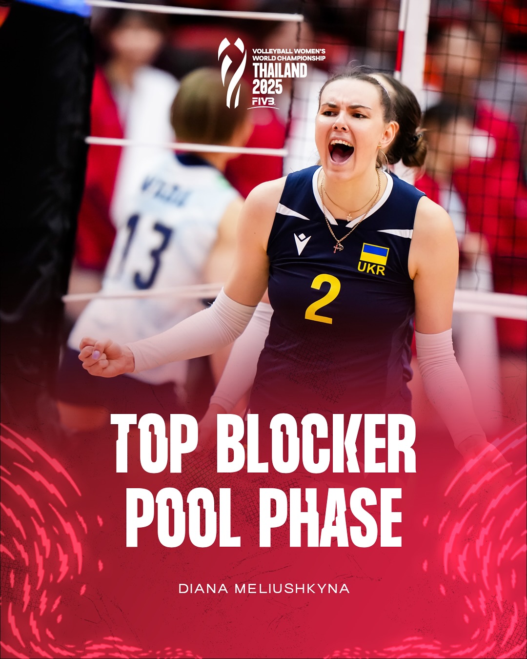 她们的队长, Ndiay, 次拦网成功 她们的队长, Ndiay, 次拦网成功